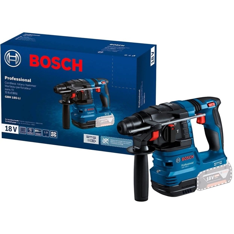 Bosch Professional Cordless Hammer Drill GBH 185-LI 0611924020