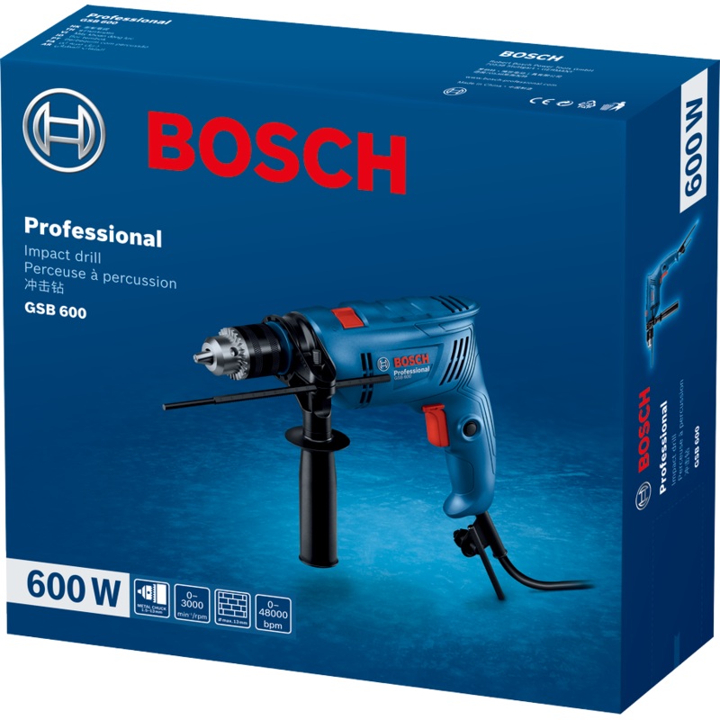 Bosch Professional Percussion Drill GSB 600 06011A03KA