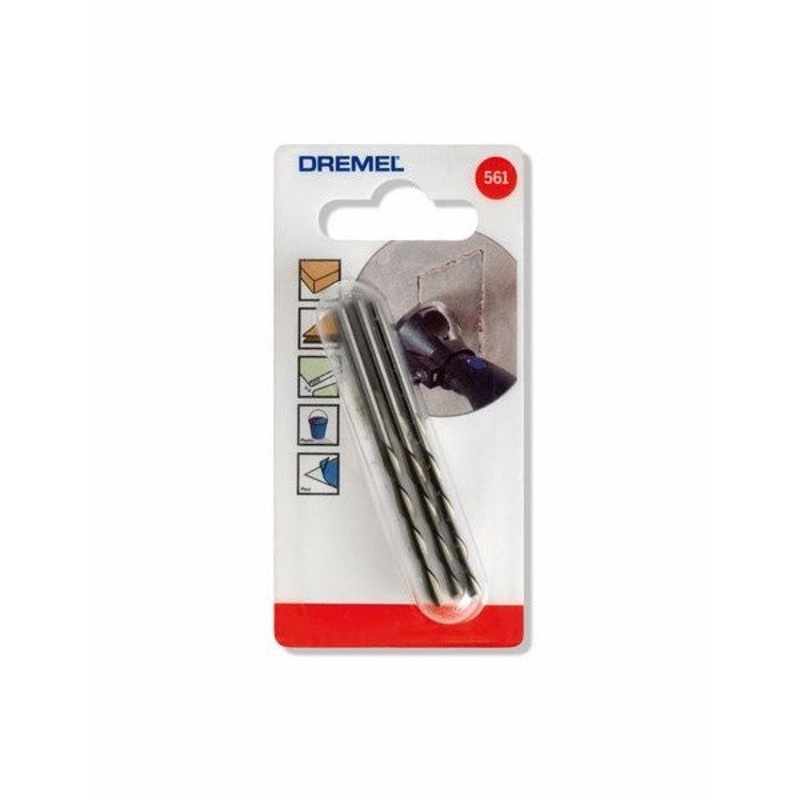 Dremel Spiral Cutting Bits Multipurpose (561)