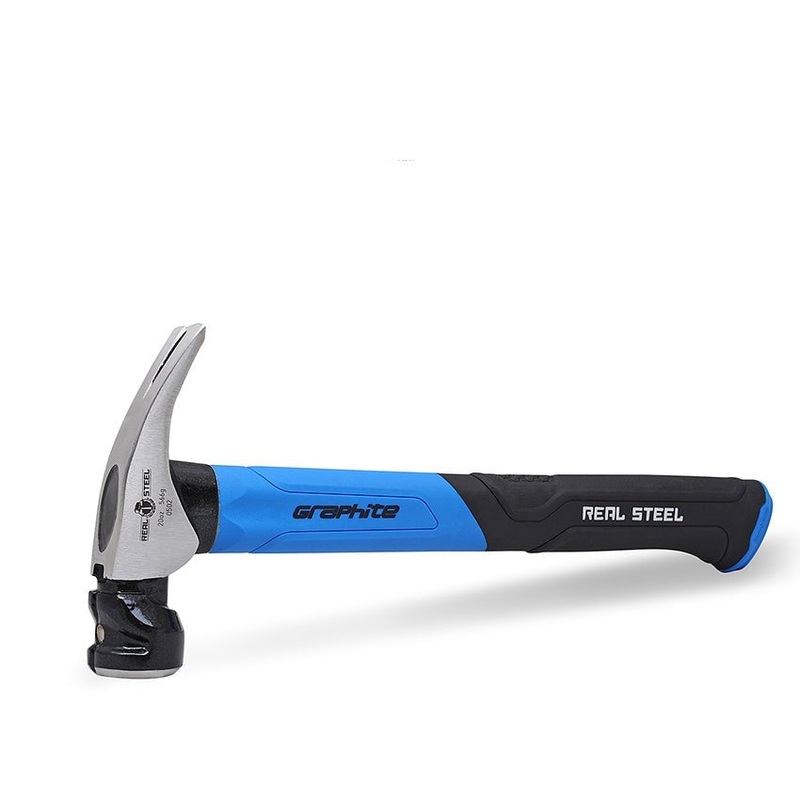Real Steel Hammer Claw Rip 570g 20oz Graph. Handle RSH0502