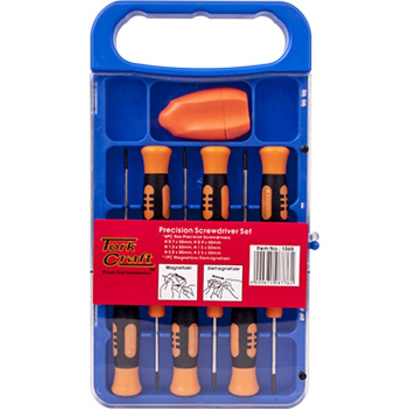 Tork Craft Precision 7 Piece Set Hex  0.7-2.5mm