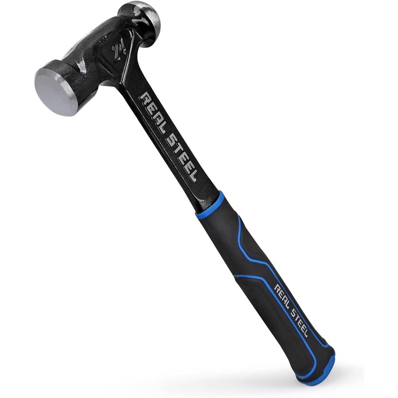 Real Steel Hammer Ball Pein 700g 24oz Ultra Steel Handle Real Steel RSH0519