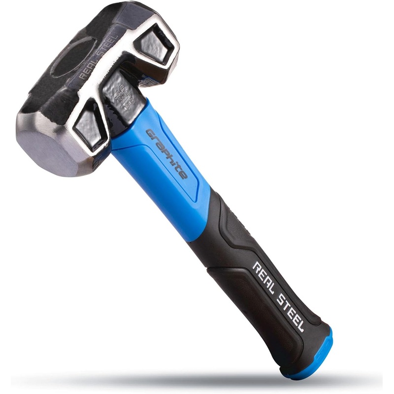 Real Steel Hammer Sledge/cross Strike 1.3kg 3lb Graph. Handle Real Steel RSH0508