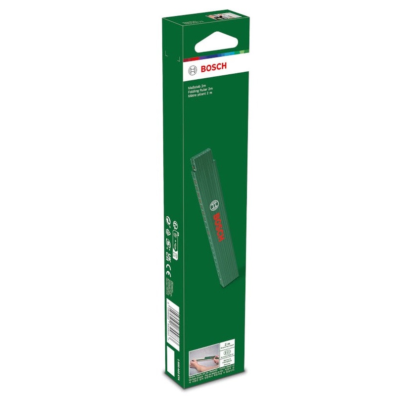 Bosch DIY Folding Ruler 2m 1600A02ET4