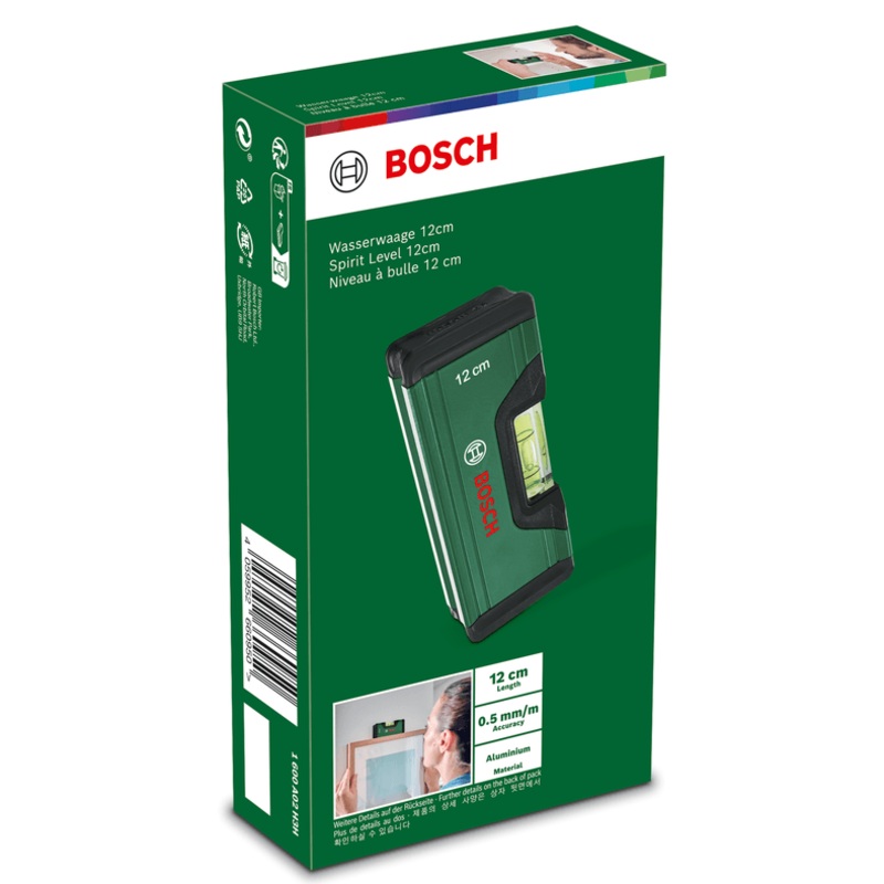 Bosch DIY Spirit Level 12cm 1600A02H3H