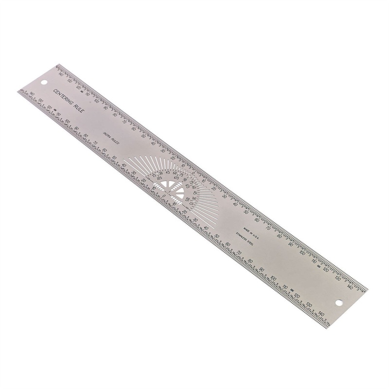 Incra Precision Metric Centre Rule 300mm