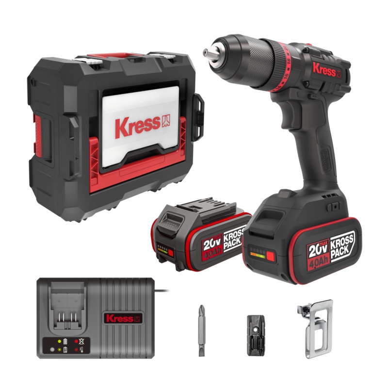 Kress  | Cordless Brushless Hammer Drill 20V | KUC30