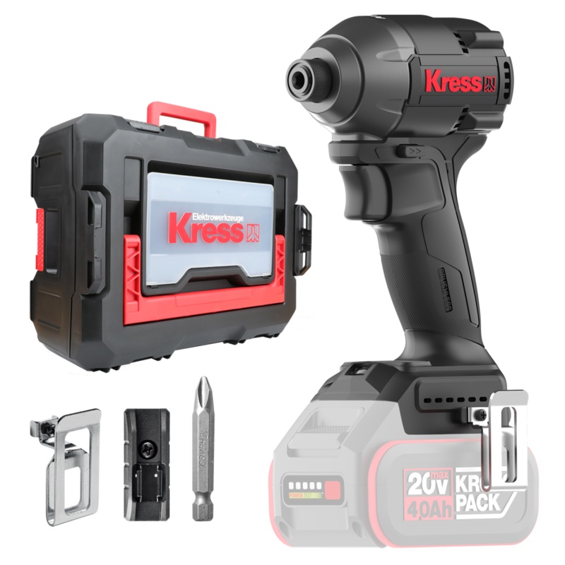 Kress | Cordless Brushless Impact Driver 20V 230Nm | KUB61.91