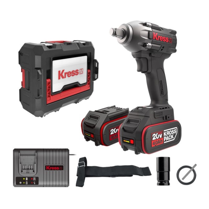 Kress | Cordless Brushless Impact Wrench 20V 300Nm | KUB30.2