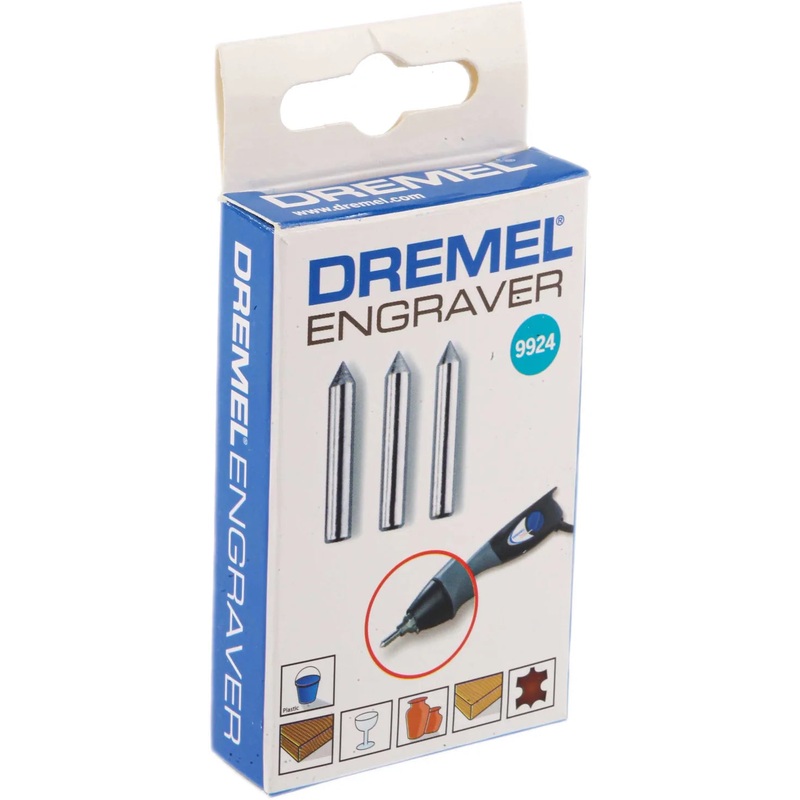 Dremel Carbide Engraving Tips 9924 26159924JA