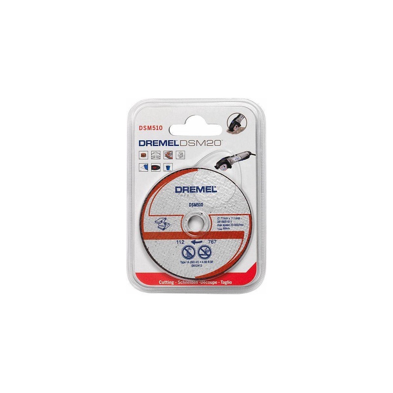 Dremel DSM20 Metal and Plastic Cutting Wheel DSM510 2615S510JB
