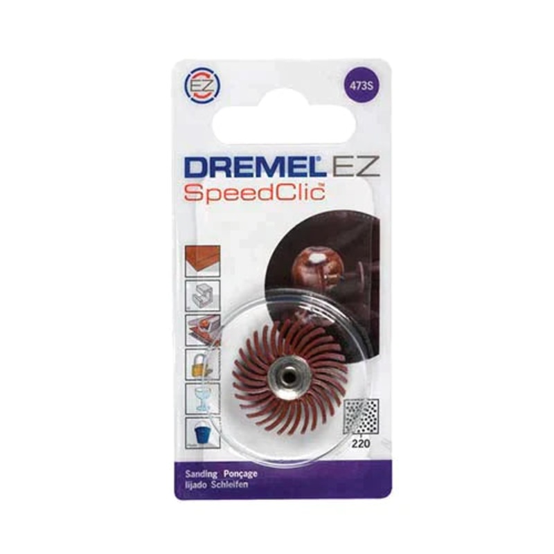 Dremel EZ SpeedClic: Detail Abrasive Brush 220 grit (473)