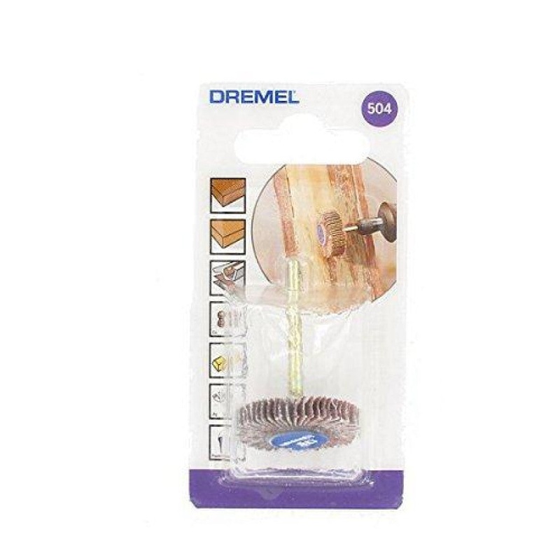 Dremel Flap wheel 4,8 mm 80G (504)