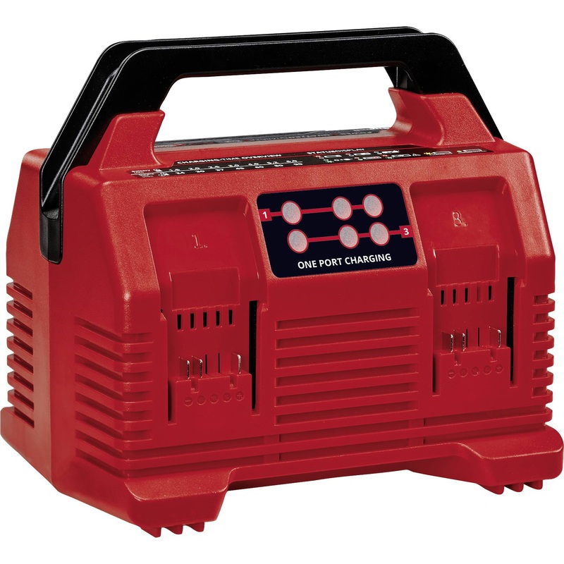 Einhell 2x2 Power X-Quattrocharger 4A, Charger 4512102