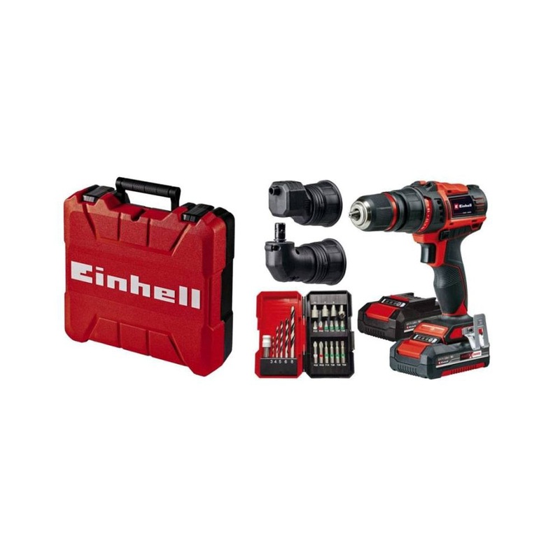 Einhell Cordless Drill TE-CD 18/45 3X-Li +22 1x2,0Ah