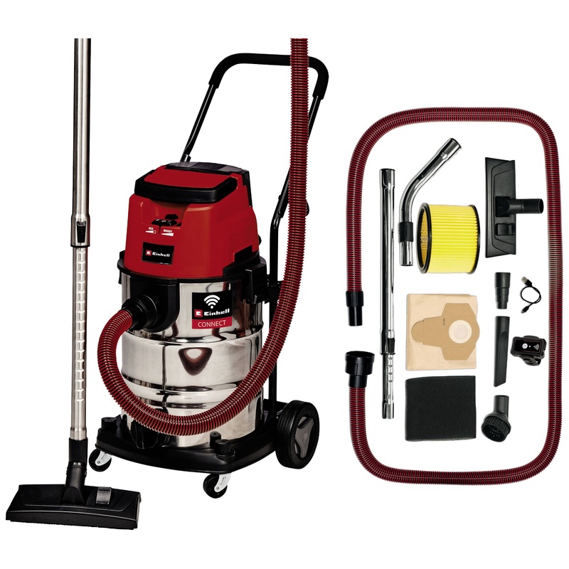 Einhell Cordless Wet/Dry Vacuum Cleaner TP-VC 36/30 S Auto-Solo