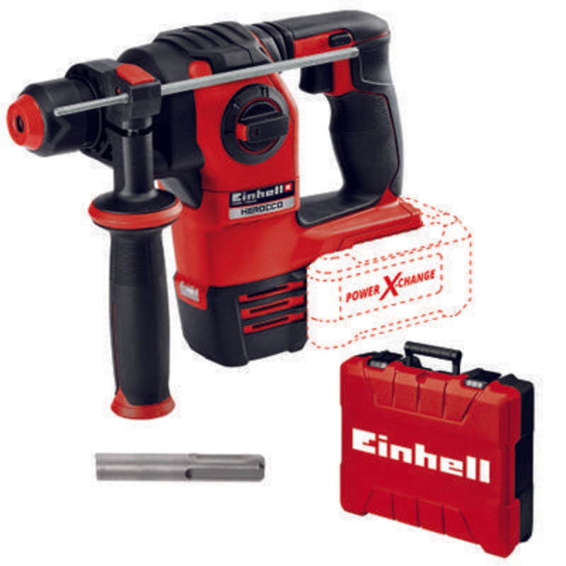 Einhell Rotary Hammer SDS Plus 4 Mode Brushless Solo 18V HEROCCO