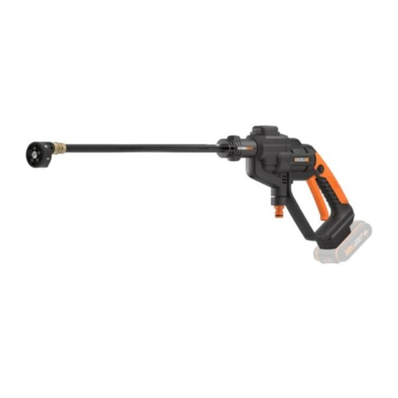 Worx HYDROSHOT Portable Pressure Cleaner Cordless 22BAR 20V | Tool Only