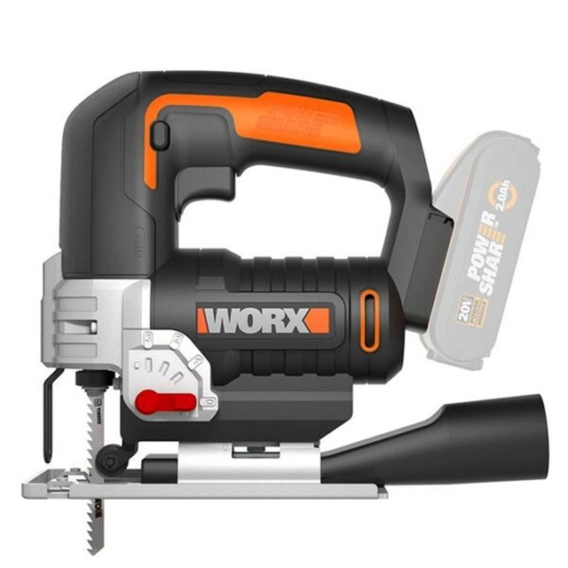 Worx Jigsaw 24mm Cordless With 4 Pendulum Settings 20V | Tool Only