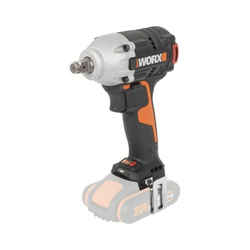 Worx NITRO Impact Wrench Cordless 1/2Brushless 300NM 20V | Tool Only
