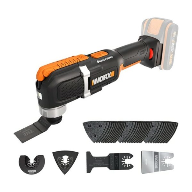 Worx NITRO Oscillating Multi-Tool 1800OPM 20V | Tool Only