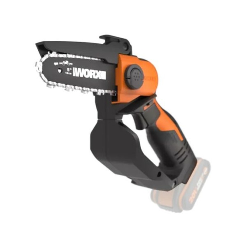 Worx One Handed Chainsaw Cordless 12CM 20V | Tool Only
