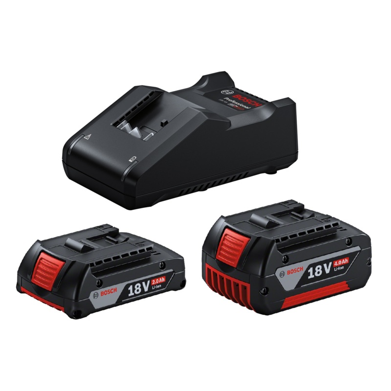 Bosch Professional Battery Starter Kit 1x 4.0Ah + 2.0Ah 1600A01ZS9