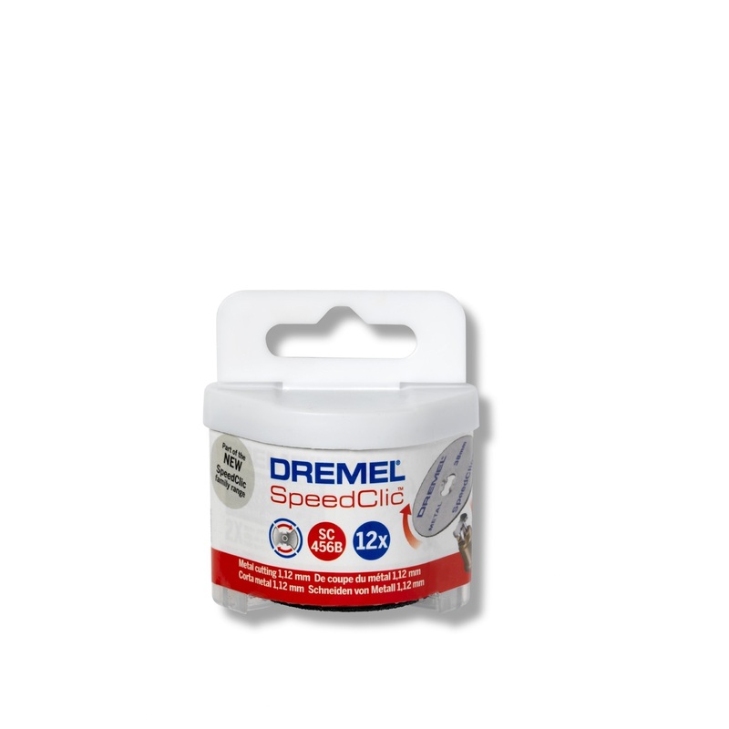 Dremel EZ SpeedClic: Metal Cutting Wheels 12-Pack. (SC456B)