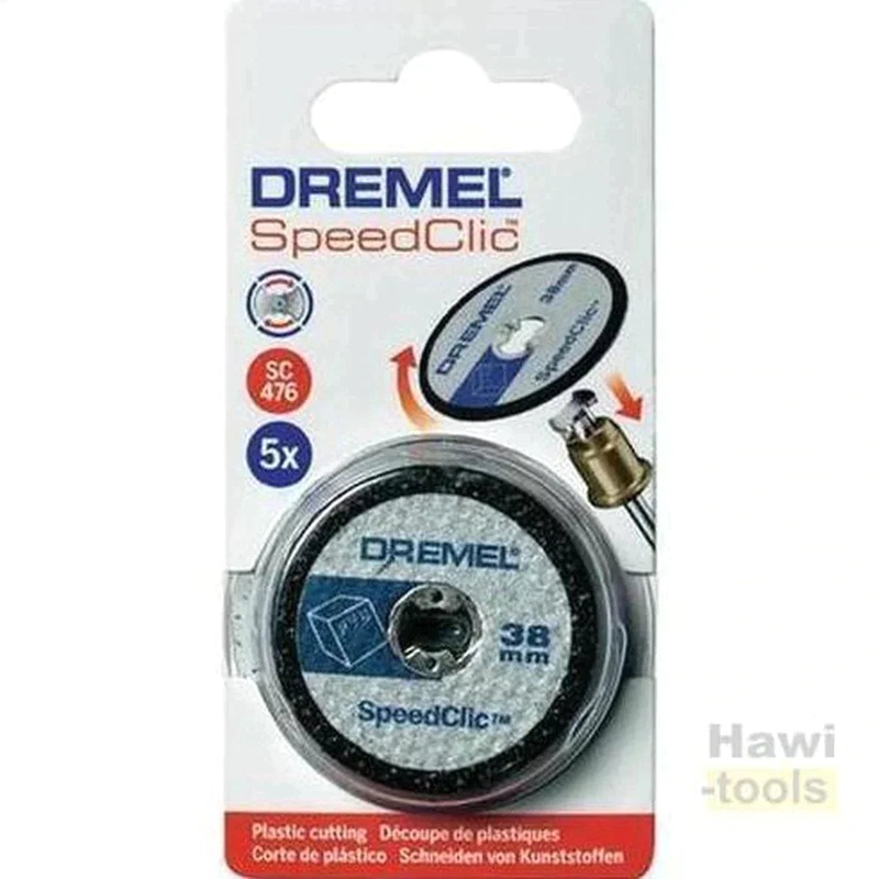 Dremel EZ SpeedClic: Plastic Cutting Wheels. (SC476)