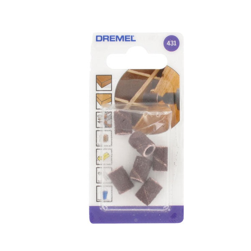 Dremel Sanding Band 6,4 mm 60 grit (431)