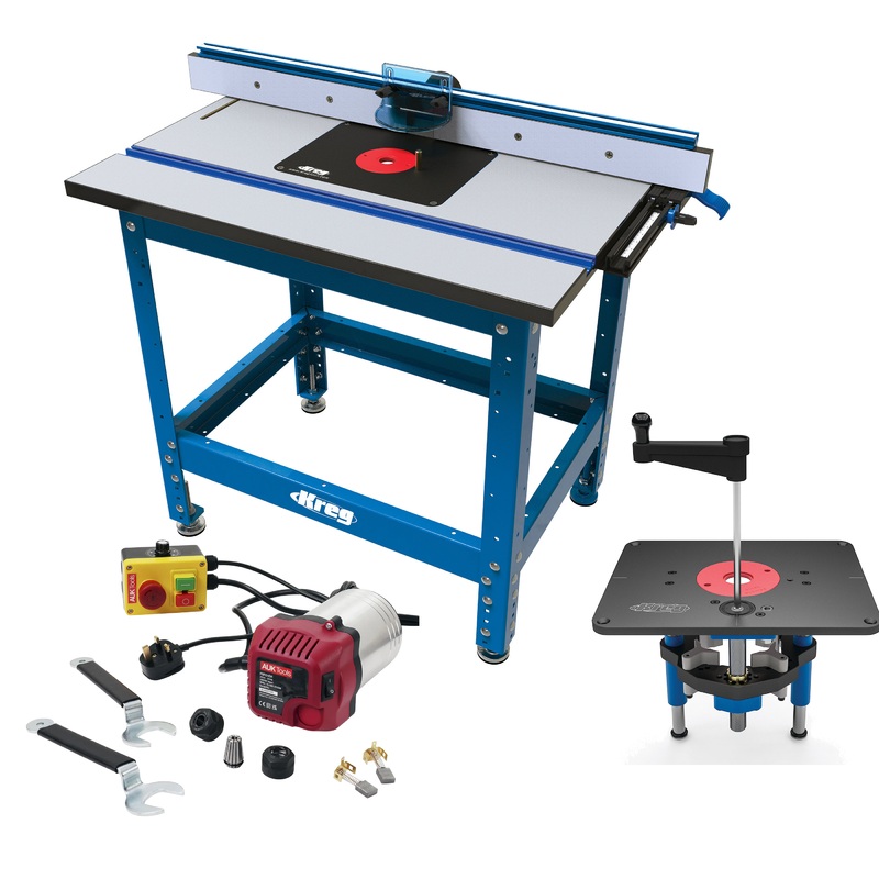 Kreg Precision Router Table Combo with Lift & NVR Router