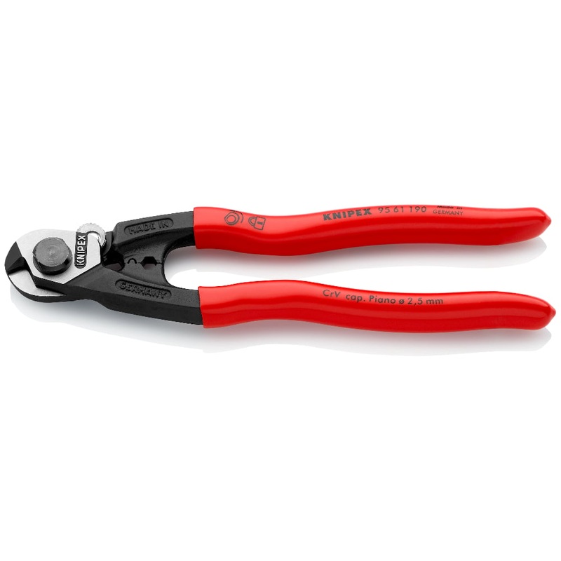 KNIPEX Forged Wire Rope Cutter 95 61 190
