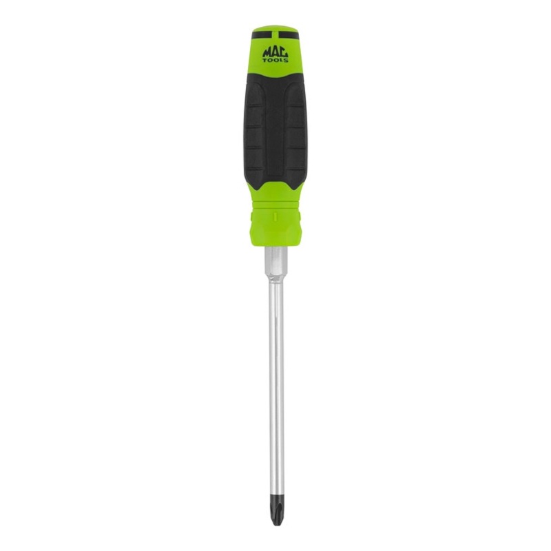 Mac-Grip Phillips Screwdriver #3-Phillips x 6" - Green