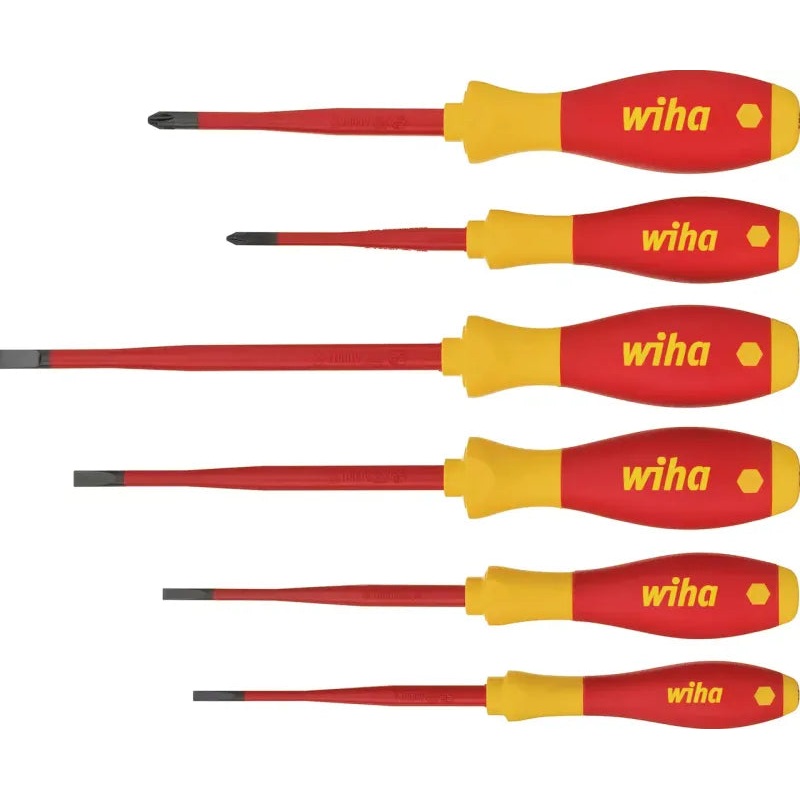 Wiha Screwdriver set SoftFinish electric slimFix