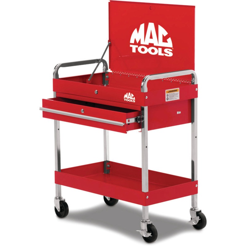 1-Drawer Utility Cart - Fireball Orange