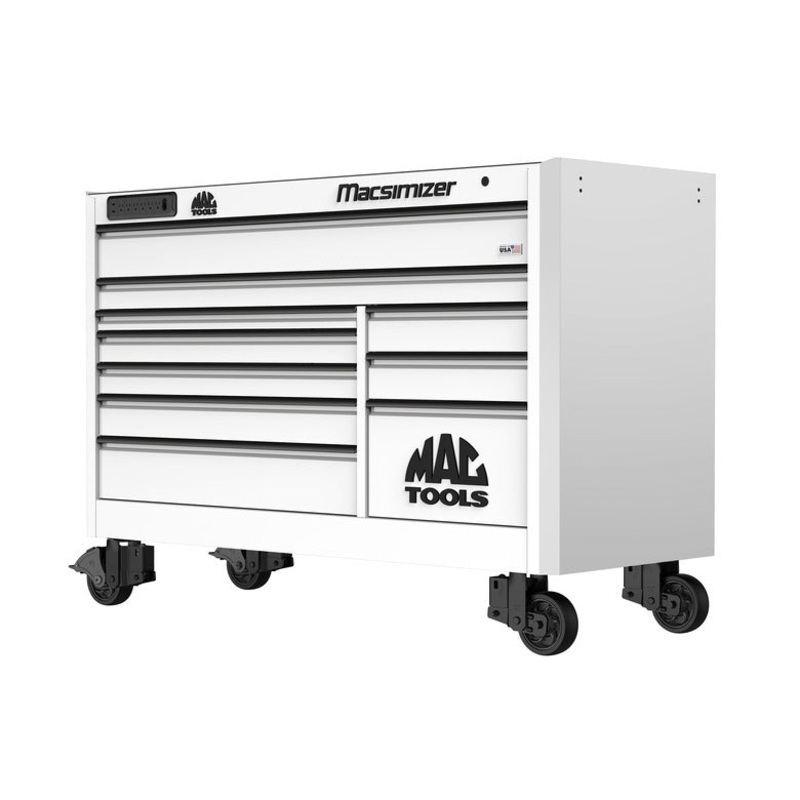Macsimizer 10-Drawer Workstation - Titanium White