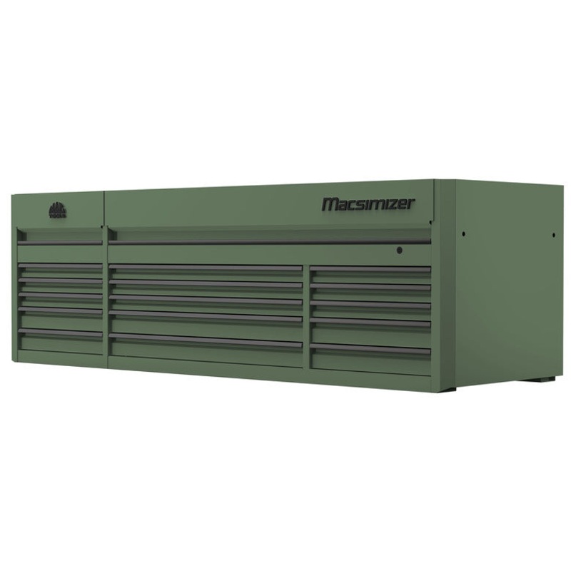 Macsimizer 15-Drawer Top Chest - Olive Green