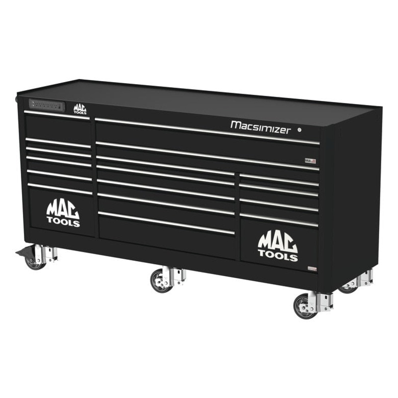 Macsimizer 17-Drawer Workstation - Galaxy Black