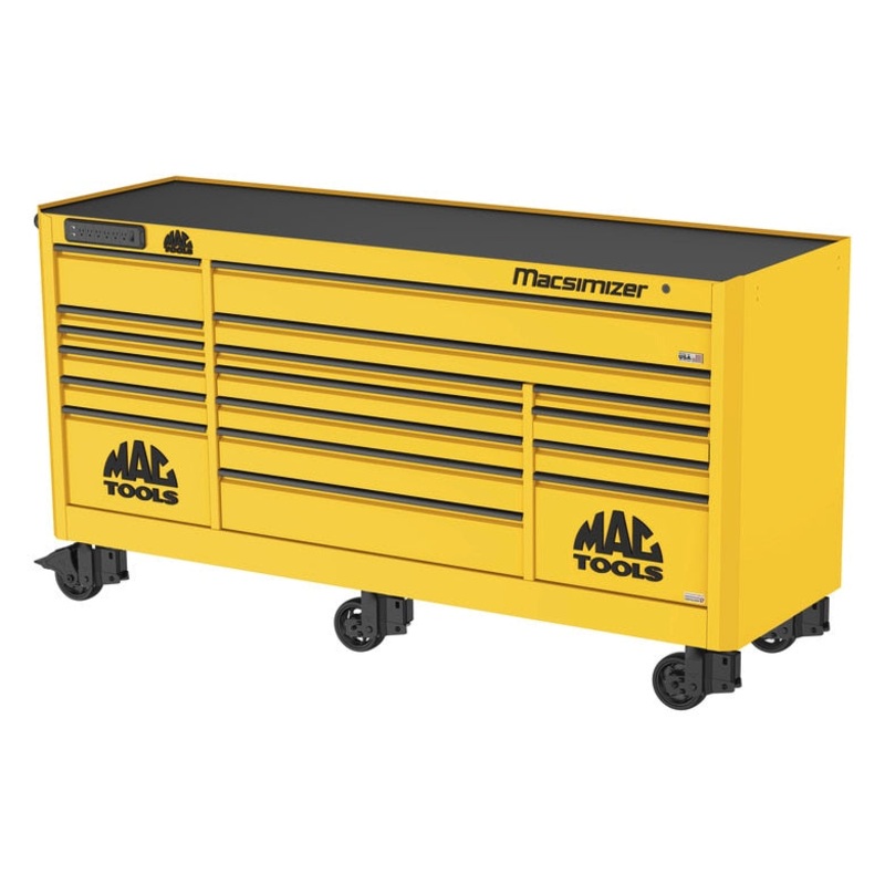 Macsimizer 17-Drawer Workstation - Sunburst Yellow