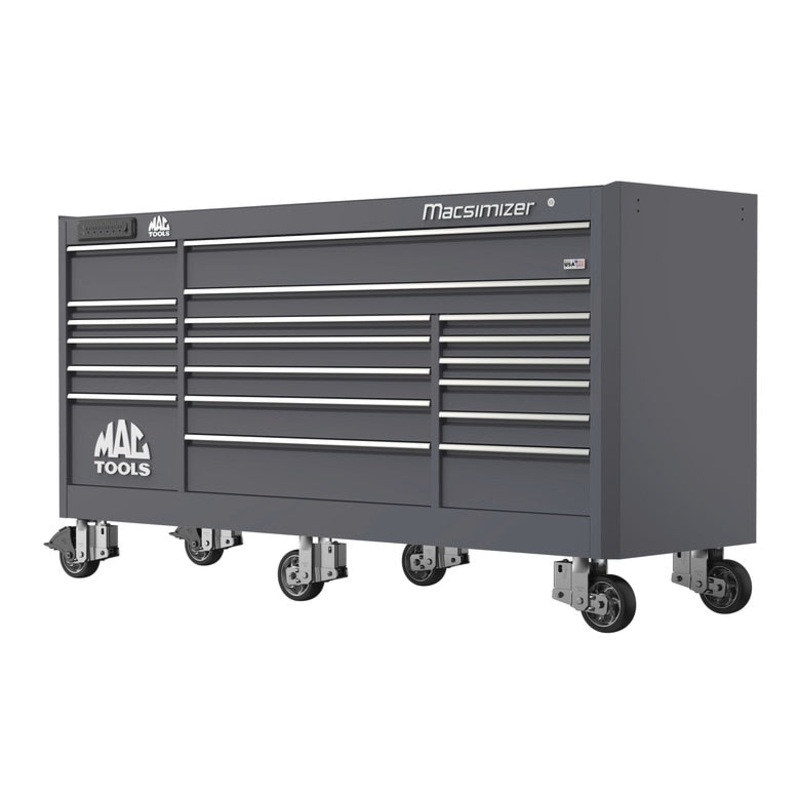 Macsimizer 19-Drawer Workstation - Carbon Gray