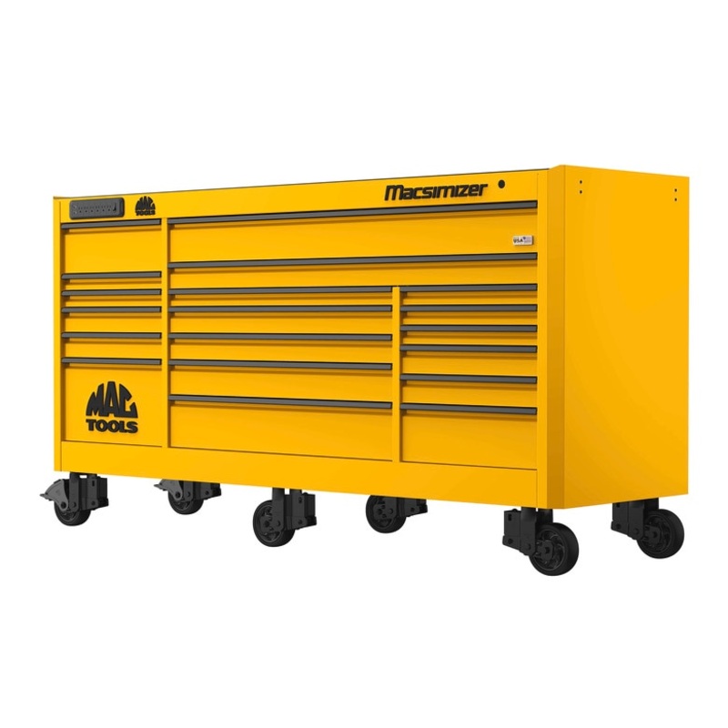 Macsimizer 19-Drawer Workstation - Sunburst Yellow