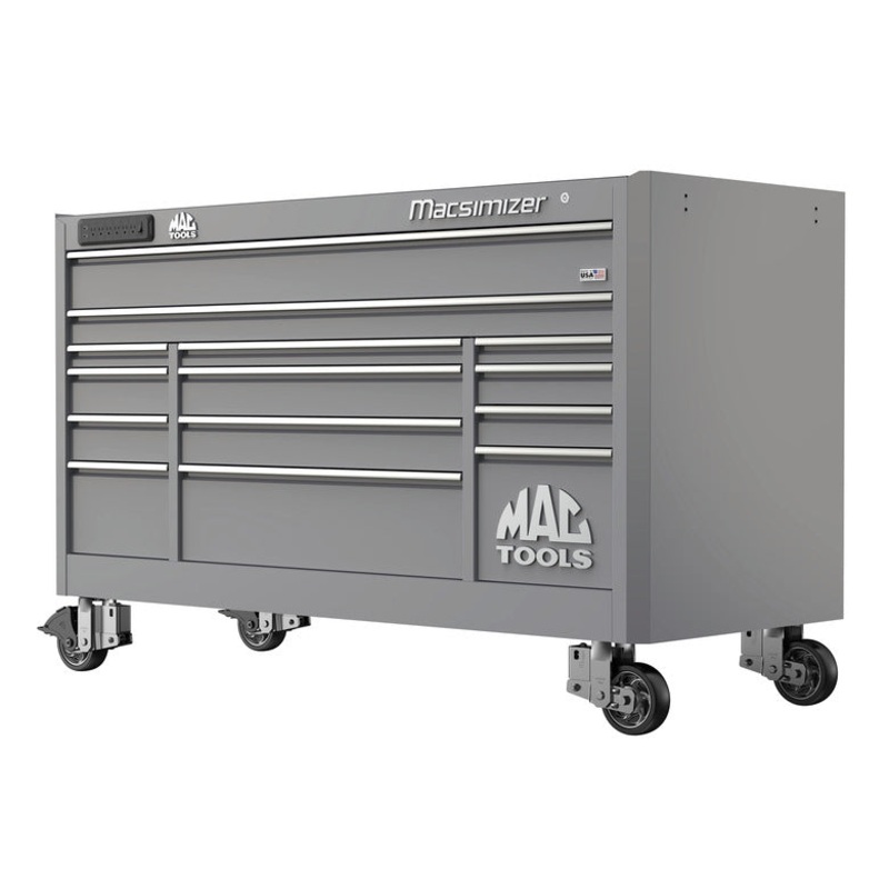 Macsimizer 14-Drawer Workstation - Mica Gray