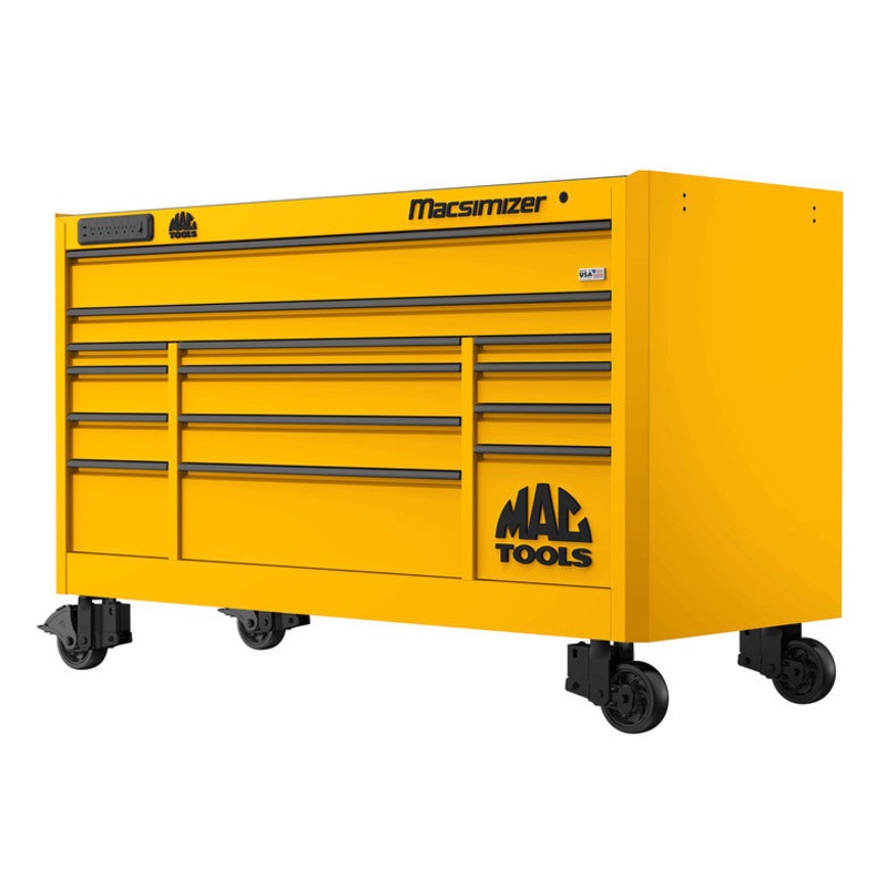 Macsimizer 14-Drawer Workstation - Sunburst Yellow