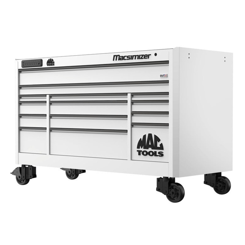 Macsimizer 14-Drawer Workstation - Titanium White