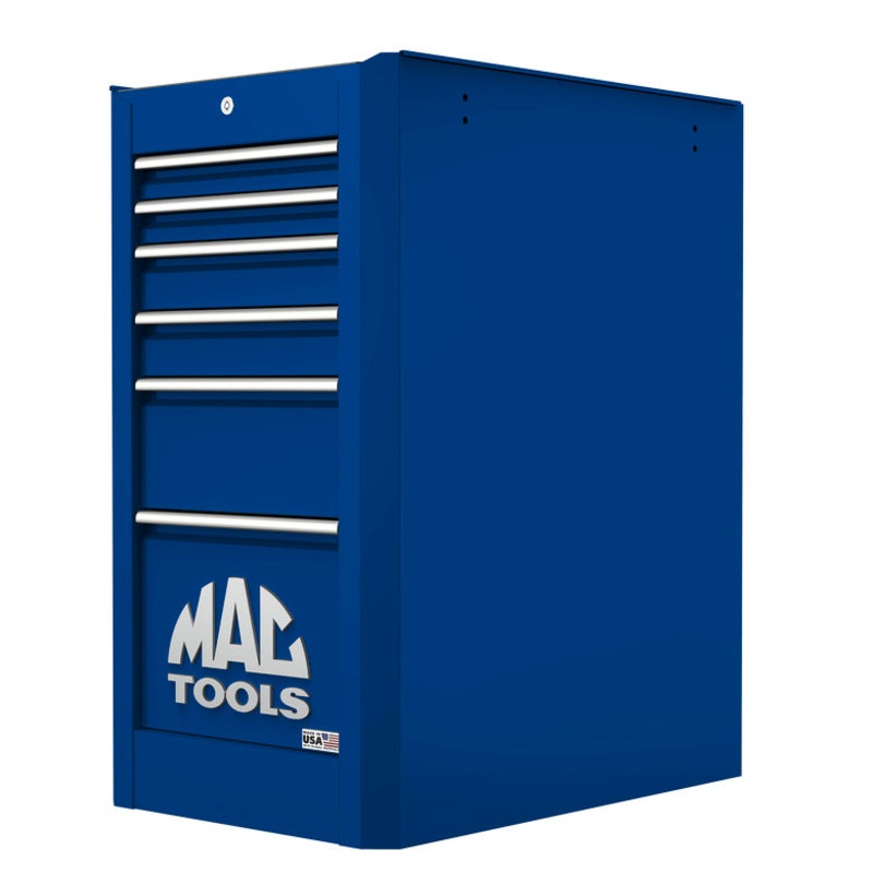 Macsimizer 6-Drawer Side Box with PowerTech Drawer - Sapphire Blue