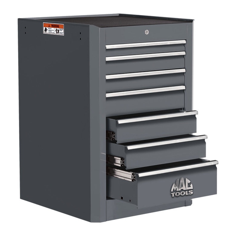 Macsimizer 7-Drawer Side Box - Carbon Gray