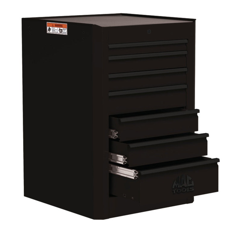 Macsimizer 7-Drawer Side Box - Flat Black