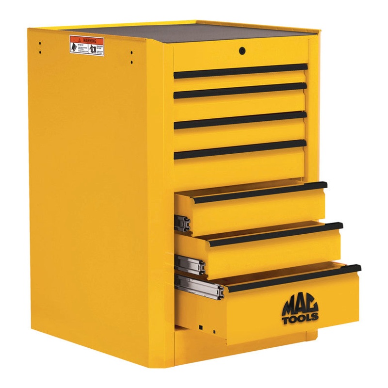 Macsimizer 7-Drawer Side Box - Sunburst Yellow