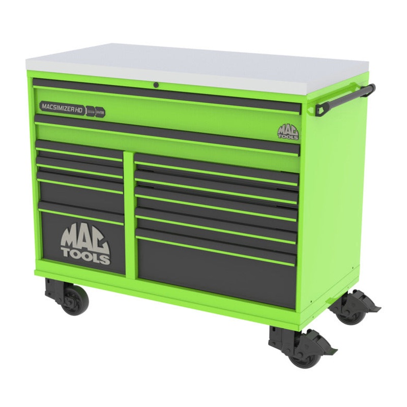 Macsimizer HD Workstation 56" - Demon Green-Matte Black
