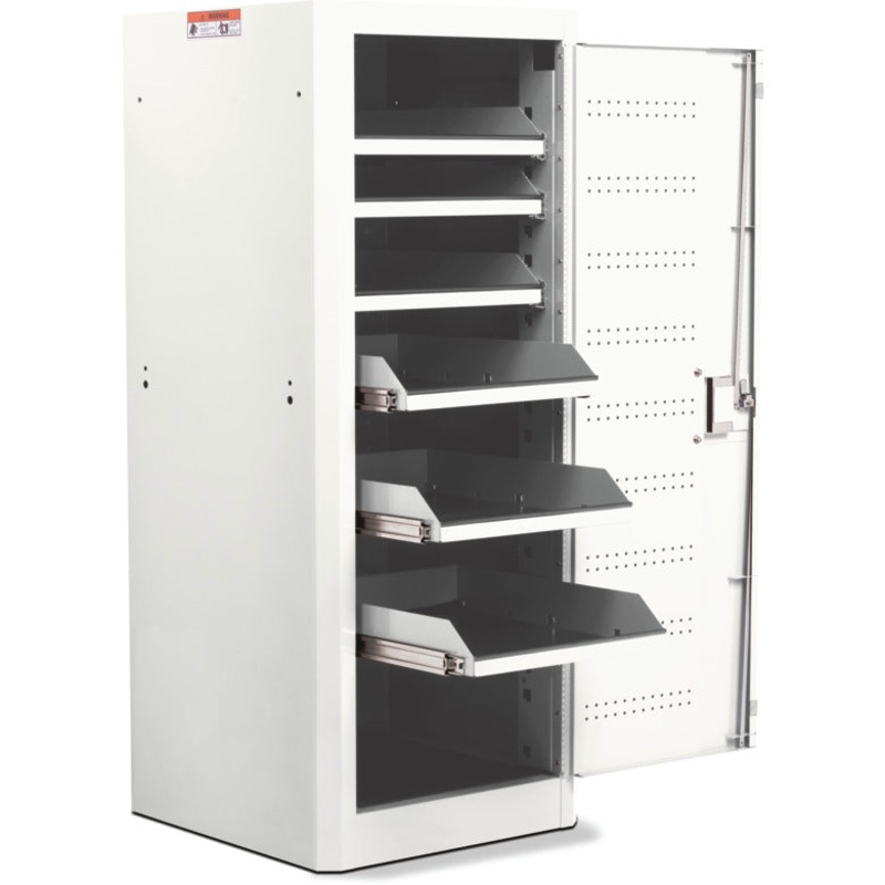 Macsimizer Series Full Length Side Cabinet - Titanium White